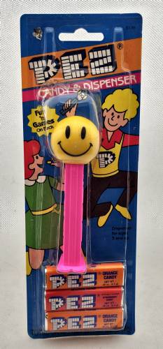 PEZ - Funky Faces - Walmart Smileys - Walmart Smiley