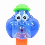 PEZ - Bubbleman  Blue Crystal Head