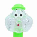 PEZ - Bubbleman  Clear Crystal Head