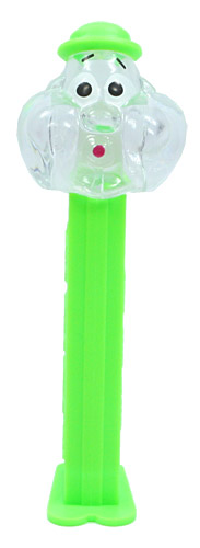 PEZ - Crystal Collection - Bubbleman - Clear Crystal Head