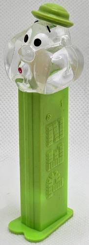 PEZ - Crystal Collection - Bubbleman - Clear Crystal Head
