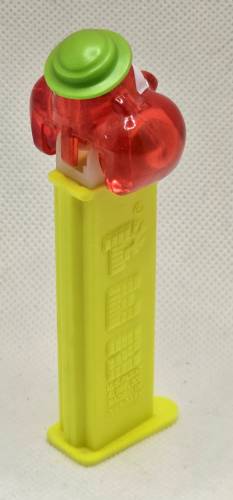 PEZ - Crystal Collection - Bubbleman - Red Crystal Head