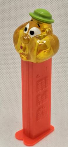 PEZ - Crystal Collection - Bubbleman - Yellow Crystal Head