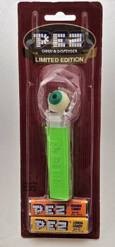 PEZ - Crystal Collection - Psychedelic Eye - Clear Crystal Hand - B