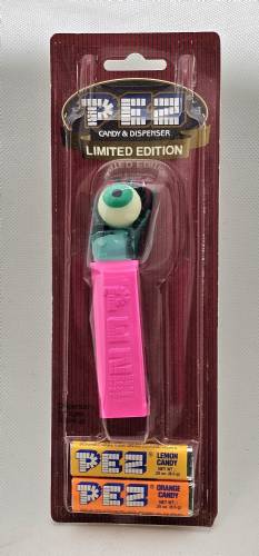 PEZ - Crystal Collection - Psychedelic Eye - Green Crystal Hand - B