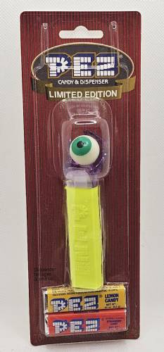 PEZ - Crystal Collection - Psychedelic Eye - Purple Crystal Hand - B