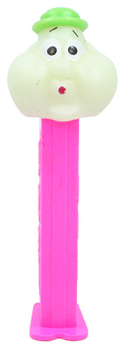 PEZ - Glow-in-the-Dark - Bubbleman - Glowing Head