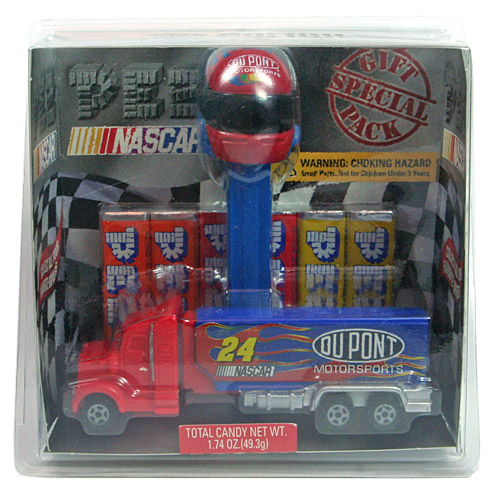 PEZ - Nascar - Gift Packs - Jeff Gordon / Dupont Hauler