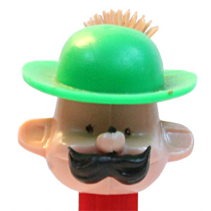 PEZ - Olympics - Alpine Man - Green Hat