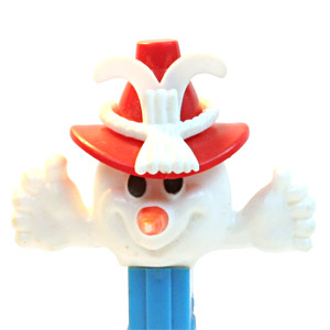 PEZ - Olympics - Olympic Snowman - Long Carrot Nose