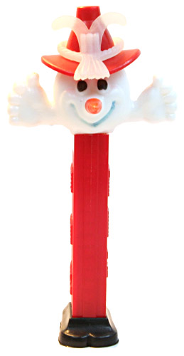 PEZ - Olympics - Olympic Snowman - Long Carrot Nose