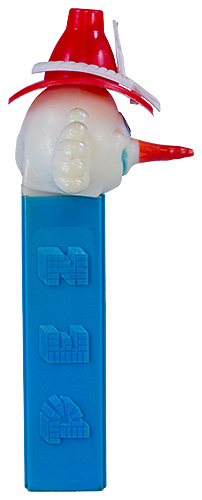 PEZ - Olympics - Olympic Snowman - Long Carrot Nose