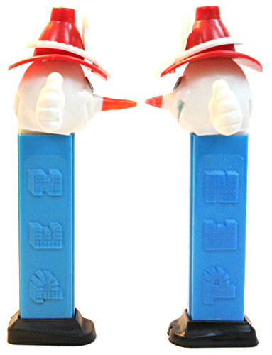 PEZ - Olympics - Olympic Snowman - Short Carrot Nose