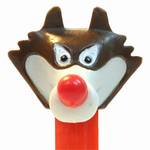 PEZ - Vucko Wolf  Brown Head