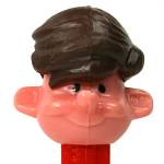 PEZ - Boy  Brown Hair, Head Holes