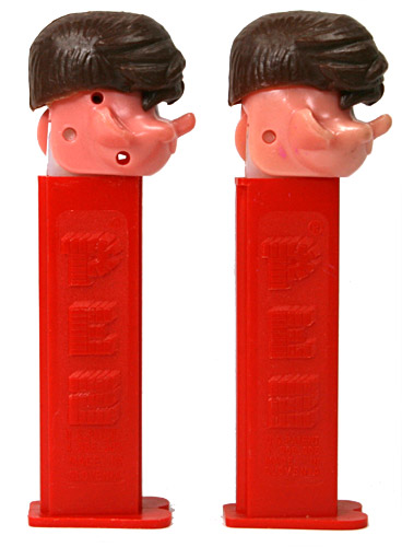 PEZ - PEZ Pals - Boy - Brown Hair, Head Holes