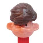 PEZ - Boy  Brown Hair, No Extra Holes