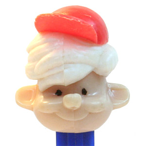 PEZ - PEZ Pals - Boy with Cap (Pezi) - White Hair, Red Cap