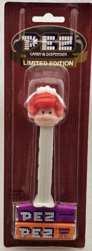 PEZ - PEZ Pals - Bride & Groom - Bride - Pink Head, Red Hair - B