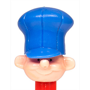 PEZ - PEZ Pals - Engineer - Dark Blue Hat