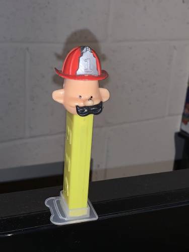 PEZ - PEZ Pals - Fireman - With Moustache