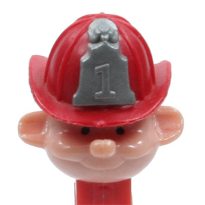 PEZ - PEZ Pals - Fireman - Without Moustache