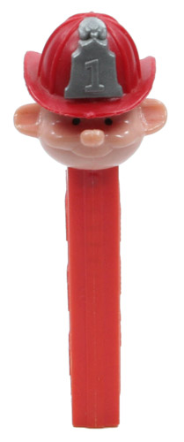 PEZ - PEZ Pals - Fireman - Without Moustache