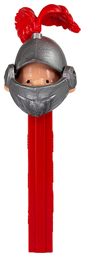PEZ - PEZ Pals - Knight - Red Plume