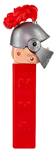 PEZ - PEZ Pals - Knight - Red Plume