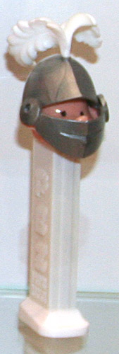 PEZ - PEZ Pals - Knight - White Plume