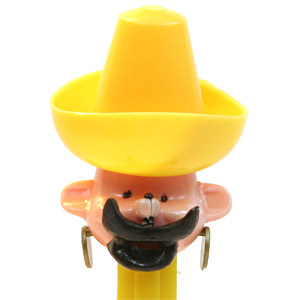 PEZ - PEZ Pals - Mexican Boy - Yellow Sombrero