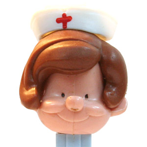 PEZ - PEZ Pals - Nurse - Brown Hair