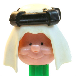 PEZ - PEZ Pals - Sheik - White Mantle, Black Clip-on Band