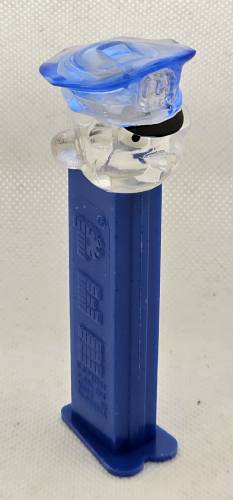 PEZ - Crystal Collection - Policeman - Clear Crystal Head