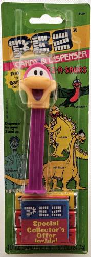 PEZ - PEZ-A-Saurs - He-Saur (Chaos) - Yellow Head