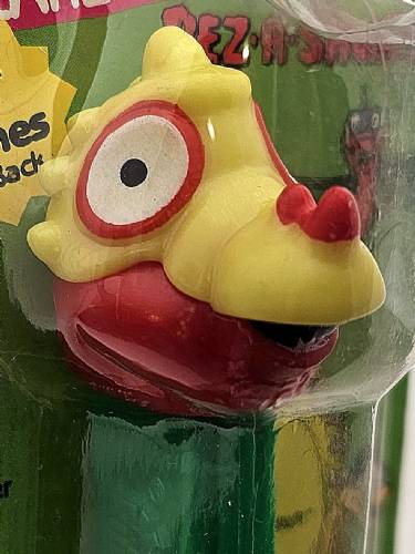 PEZ - PEZ-A-Saurs - I-Saur (Titus) - Red and Yellow Head