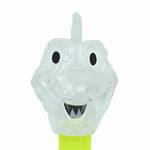 PEZ - Fly-Saur (Brutus)  Clear Crystal Head