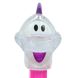 PEZ - Crystal Collection - He-Saur (Chaos) - Clear Crystal Head