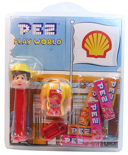 PEZ - Playworlds (Bastel-Sets) - Shell - Black Hair