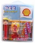 PEZ - Shell  Black Hair