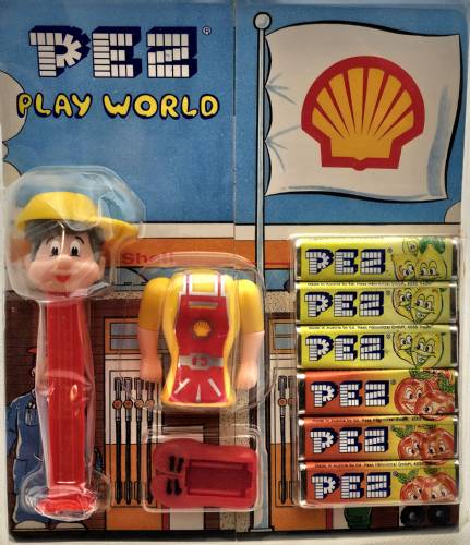 PEZ - Playworlds (Bastel-Sets) - Shell - Black Hair