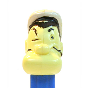PEZ - Popeye - Popeye - Light Yellow Face - A