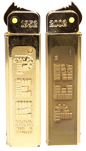 PEZ - Regulars - Golden Glow - 50th Anniversary Golden Glow