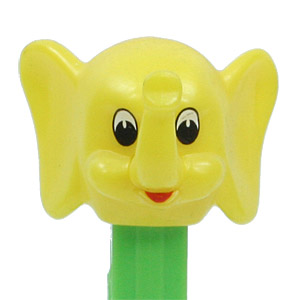 PEZ - Safari Animals - Elephant - Yellow Head