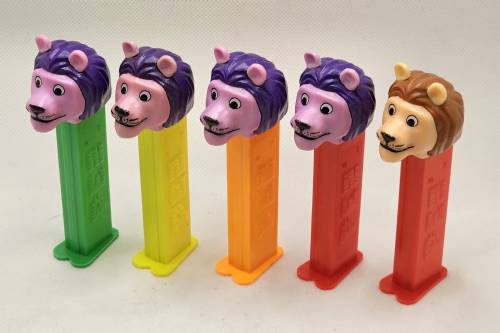 PEZ - Safari Animals - Lion - Lavender Face