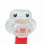 PEZ - Crocodile  Clear Crystal Head