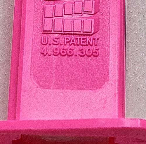 PEZ - Crystal Collection - Hippo - Blue Crystal Head