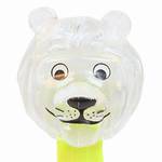 PEZ - Lion  Clear Crystal Head