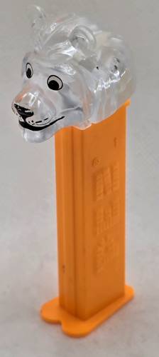 PEZ - Crystal Collection - Lion - Clear Crystal Head