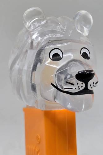PEZ - Crystal Collection - Lion - Clear Crystal Head